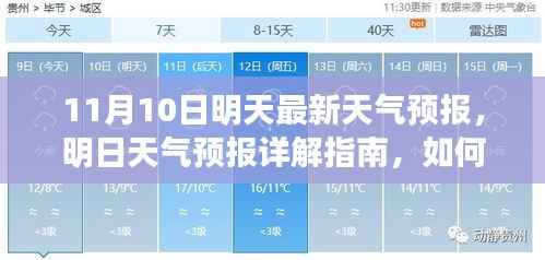 明日天气预报详解,如何应对11月10日的天气变化及获取最新天气预报指南