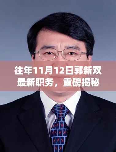 揭秘郭新双新职务,职场之路再创高峰历程揭秘!