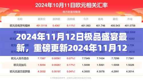 独家揭秘,极品盛宴奢华狂欢,重磅更新来袭