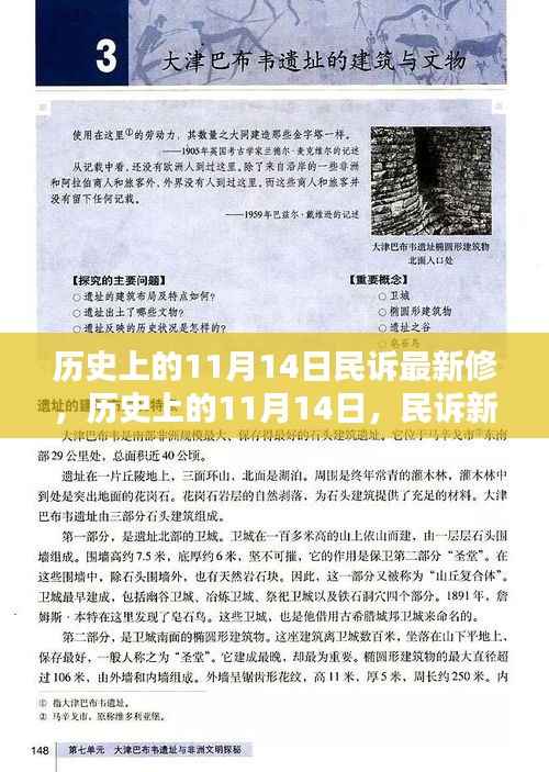 历史上的11月14日民诉新修订,开启自信与成就之门的大门