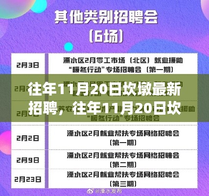 往年11月20日坎墩最新招聘概览,职场人的新选择之窗