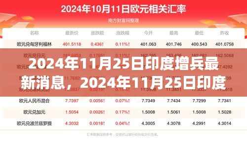 印度增兵动态深度解析与前沿观察，最新消息及观察分析（2024年11月25日）