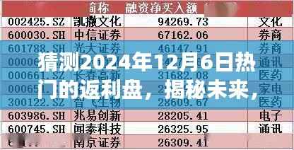 揭秘未来，预测2024年热门返利盘趋势展望及热门返利盘猜测（独家解析）