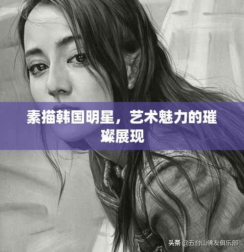 素描韩国明星,艺术魅力的璀璨展现