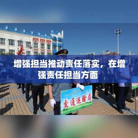 增强担当推动责任落实,在增强责任担当方面